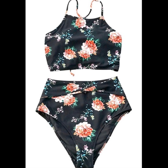 Cupshe Other - CupShe Floral Bikini swimsuit